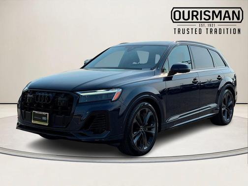 Waitomo Blue Metallic 2025 Audi Q7 55 Premium Plus
