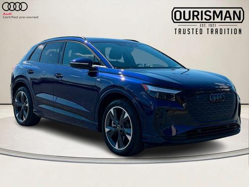 Navarra Blue Metallic 2025 Audi Q4 e-tron Premium Plus