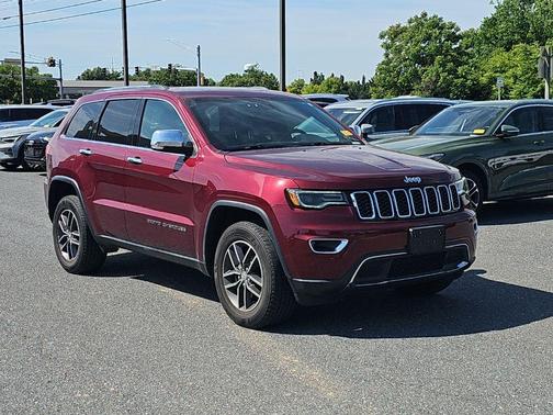 Velvet Red Pearlcoat 2017 Jeep Grand Cherokee Limited