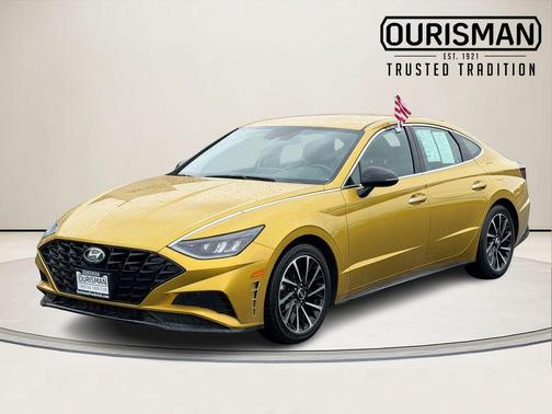 Glowing Yellow 2020 Hyundai SONATA SEL Plus