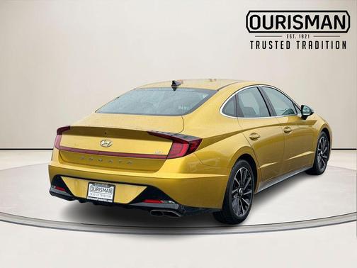 Glowing Yellow 2020 Hyundai SONATA SEL Plus