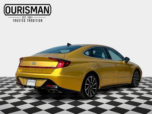 Glowing Yellow 2020 Hyundai SONATA SEL Plus