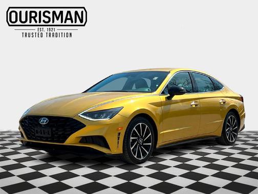 Glowing Yellow 2020 Hyundai SONATA SEL Plus