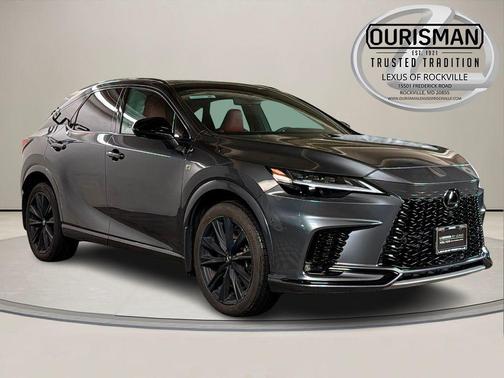 Gray 2025 Lexus RX 500h 500h F SPORT Performance