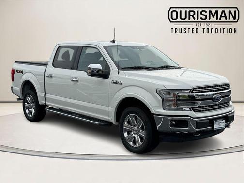 Star White Metallic Tri-Coat 2020 Ford F-150 Lariat