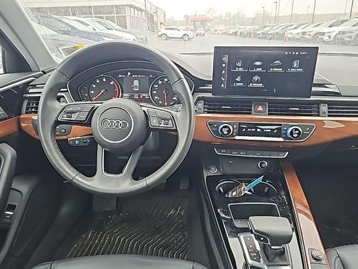 Brilliant Black 2023 Audi A4 40 Premium