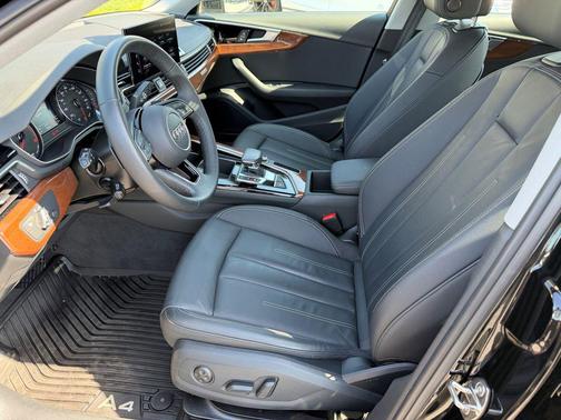 Brilliant Black 2023 Audi A4 40 Premium
