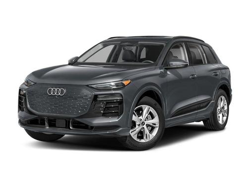 Black Metallic 2025 Audi Q6 e-tron Prestige
