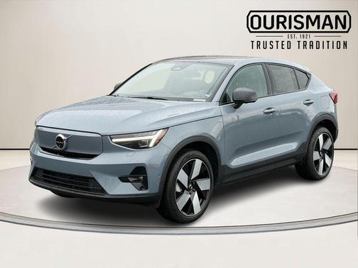 Thunder Gray Metallic 2023 Volvo C40 Recharge Pure Electric Ultimate