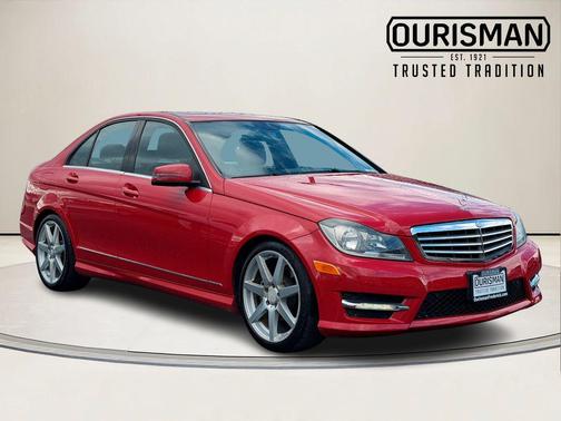 Mars Red 2012 Mercedes-Benz C-Class C 300 4MATIC Luxury