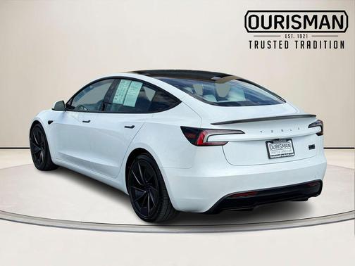 Pearl White Multi-Coat 2026 Tesla Model 3 Performance