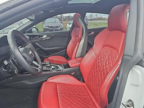 Glacier White 2024 Audi S5 Premium Plus