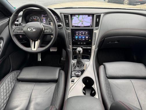 Majestic White 2018 INFINITI Q50 3.0t RED SPORT 400