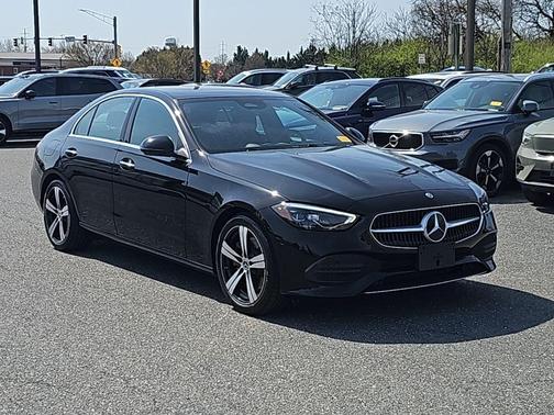 Black 2025 Mercedes-Benz C-Class C 300 4MATIC