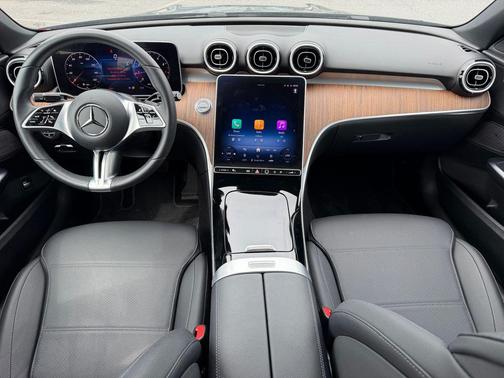 Black 2025 Mercedes-Benz C-Class C 300 4MATIC