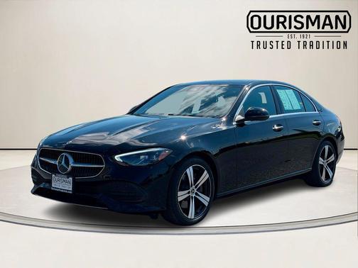 Black 2025 Mercedes-Benz C-Class C 300 4MATIC
