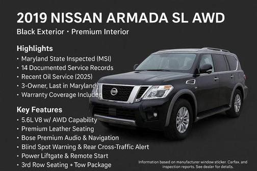 2019 Nissan Armada SL