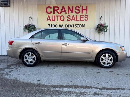 Tan 2006 Hyundai SONATA LX
