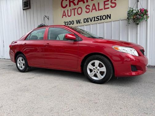 Barcelona Red Metallic 2010 Toyota Corolla LE