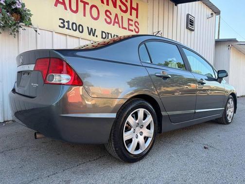 Gray 2010 Honda Civic LX