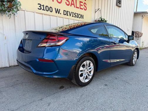 Blue 2015 Honda Civic LX