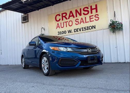Blue 2015 Honda Civic LX