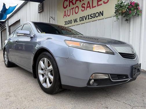 Blue 2012 Acura TL Technology