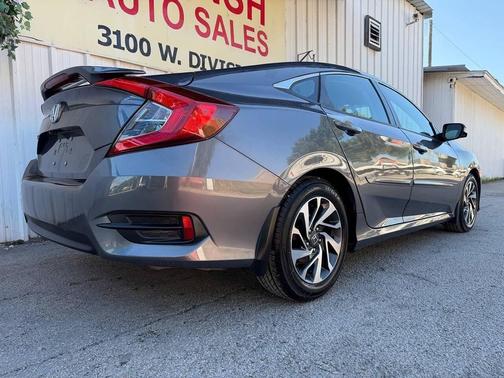 Modern Steel Metallic 2016 Honda Civic EX