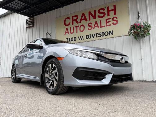 Lunar Silver Metallic 2018 Honda Civic EX