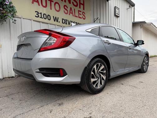 Lunar Silver Metallic 2018 Honda Civic EX