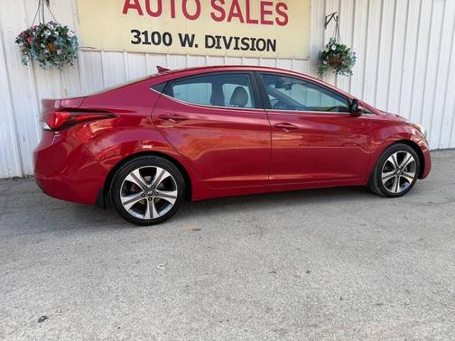 Geranium Red 2014 Hyundai ELANTRA Sport