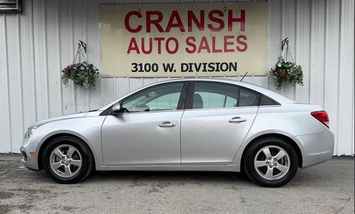 Silver Ice Metallic 2015 Chevrolet Cruze 1LT