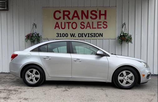 Silver Ice Metallic 2015 Chevrolet Cruze 1LT