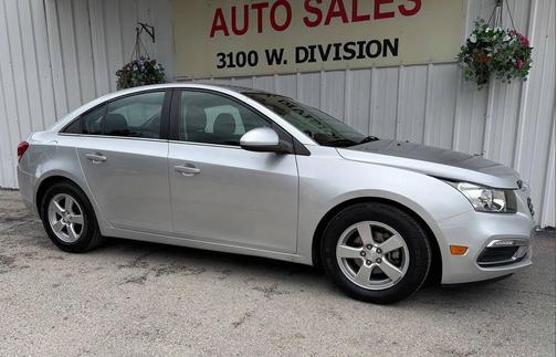 Silver Ice Metallic 2015 Chevrolet Cruze 1LT