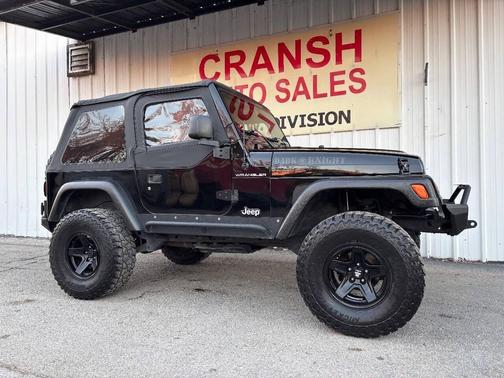 Black Clear Coat 1998 Jeep Wrangler SE