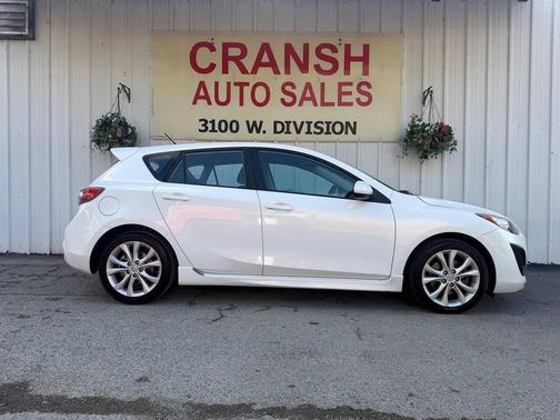 Crystal White Pearl Mica 2010 Mazda Mazda3 s Sport