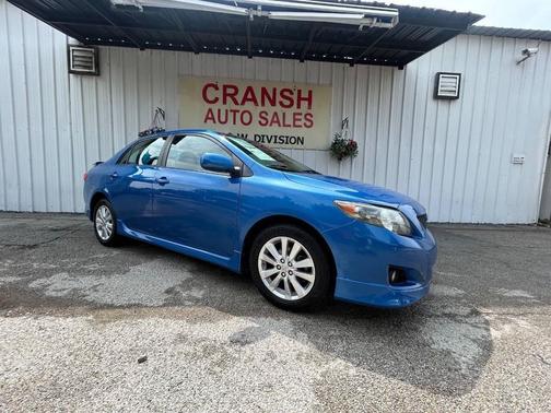 Blue Streak Metallic 2010 Toyota Corolla S