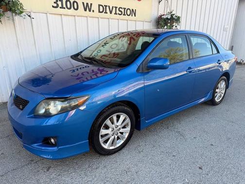 Blue Streak Metallic 2010 Toyota Corolla S