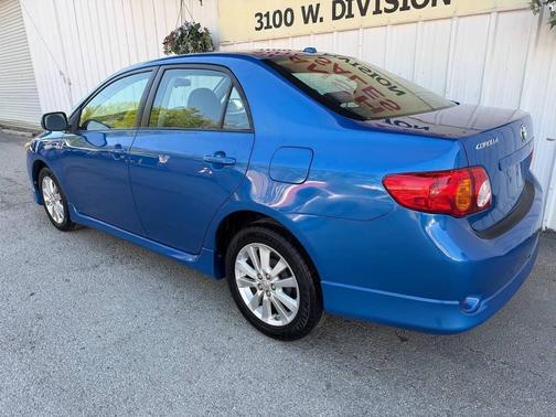 Blue Streak Metallic 2010 Toyota Corolla S