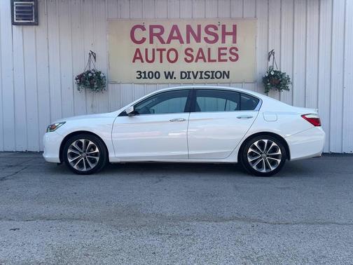 White Orchid Pearl 2013 Honda Accord Sport