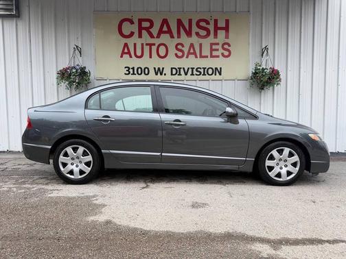 Gray 2009 Honda Civic LX