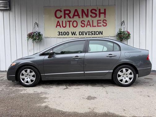 Gray 2009 Honda Civic LX
