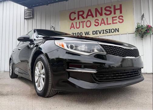 Ebony Black 2016 Kia Optima LX