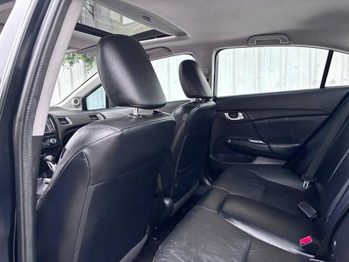 Crystal Black Pearl 2013 Honda Civic EX-L