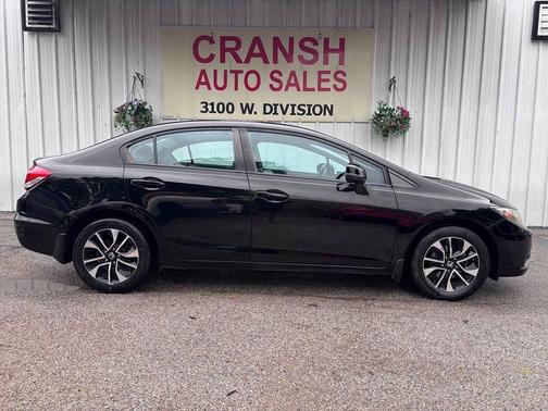 Crystal Black Pearl 2013 Honda Civic EX-L