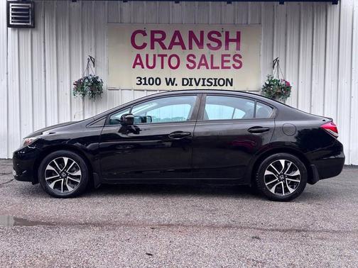 Crystal Black Pearl 2013 Honda Civic EX-L