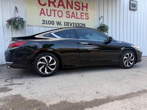 Black 2017 Honda Accord LX-S