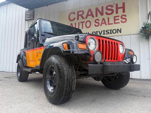 Black 2003 Jeep Wrangler Sahara