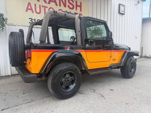 Black 2003 Jeep Wrangler Sahara