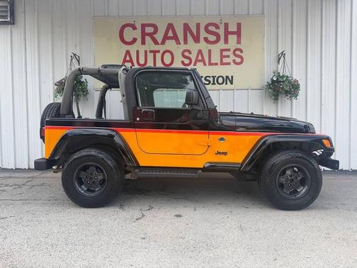 Black 2003 Jeep Wrangler Sahara